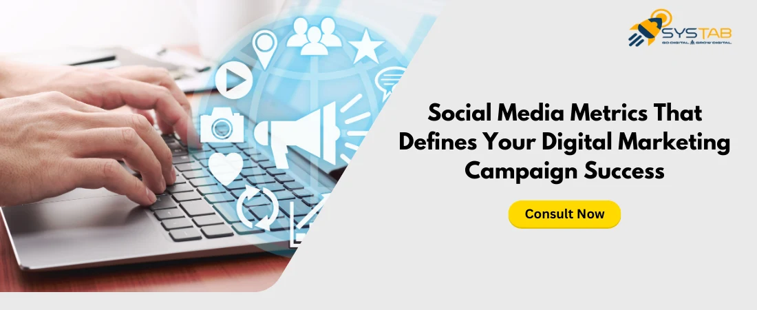 Social Media Metrics That Defines Your Digital Marketing Campaign Success. Consult SysTab India